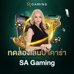 ทดลองเล่นบาคาร่า SA Gaming